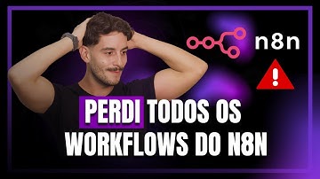 COMO FAZER BACKUP DOS WORKFLOWS NO N8N PARA NÃO PERDER MAIS SEUS FLUXOS E TEMPLATES!