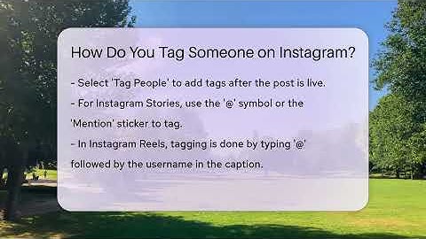 How Do You Tag Someone on Instagram? - Everyday-Networking