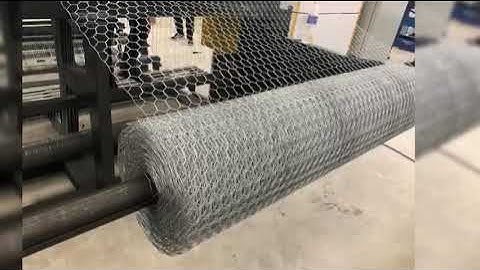 Double Twist Hexagonal Wire Netting Machine +86 182 3048 9099