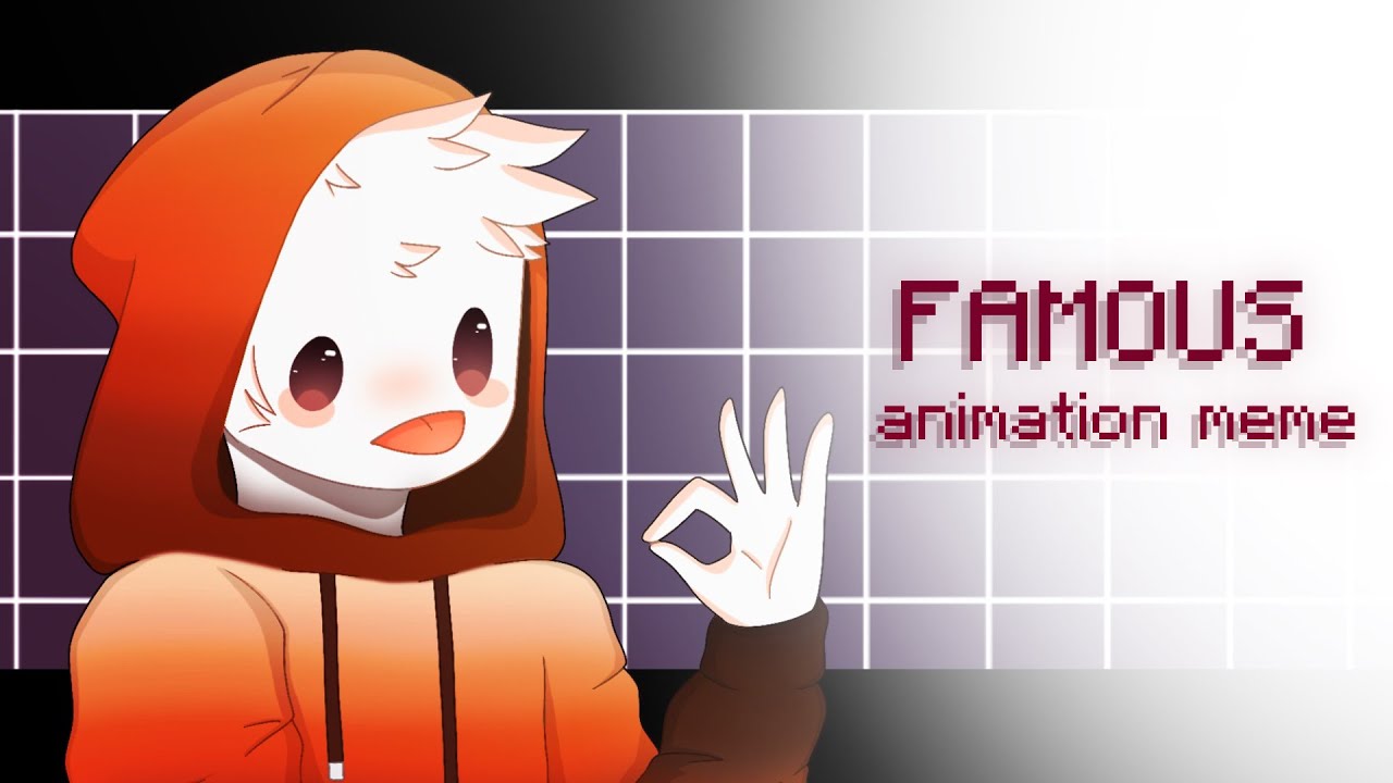 FAMOUS animation meme (gift for Bamz) // flipaclip + procreate YouTube