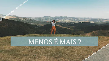 Como viver só com o essencial?