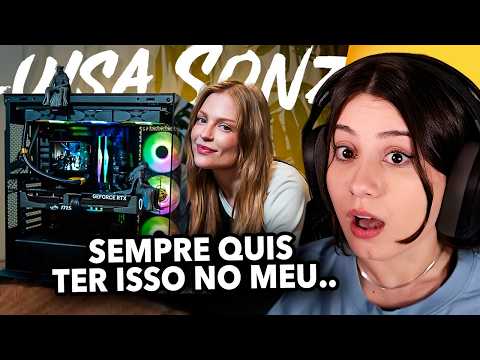 O PC DA LUÍSA SONZA ME SURPREENDEU MUITO! - REACT | Yayah Clipes