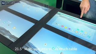 Famous 21 5'' Multi user interactive touch table Net Worth