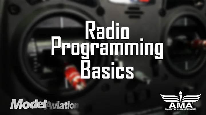 Radio Programming Basics - Model Aviation - DayDayNews