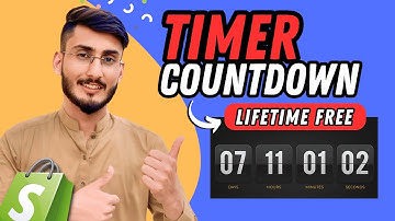 How To Add Countdown Timer To Shopify [Lifetime Free]