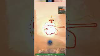 OBJ 268/4 Destroyer on World Of Tanks Blitz - Countdown on- Are you ready? #shorts #wotblitz #wot Wealth