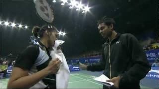 Group (Day 3: Session 2) - WS - Wang Xin vs Saina Nehwal - WSS Finals'11