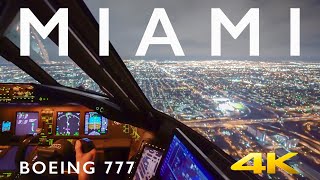 BOEING 777 MIAMI LANDING IN 4K