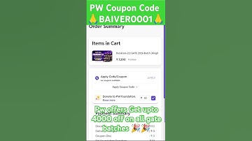 🎉 parakram 2.0 gate 2026 Batch ll PW Coupon code ll #parakram #gate #pwgate #pwcouponcode #pwoffers