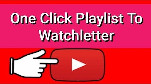 How To Transfer Youtube Playlist To Watch Later || Add All Videos In Watch Later By Just 1 Click.