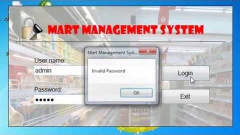 Mart Management System Khmer using VB.Net+SQL Server