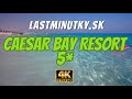 Caesar bay resort 5  marsa matrouh egypt  4k hotel tour