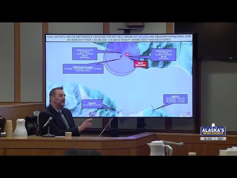 Cell phone data shows Brian Smith's phone was near where a body was found