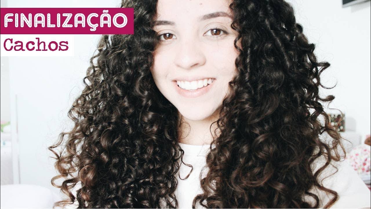 Como Deixar Os Cachos Definidos E Soltos Finalização Atualizada Youtube