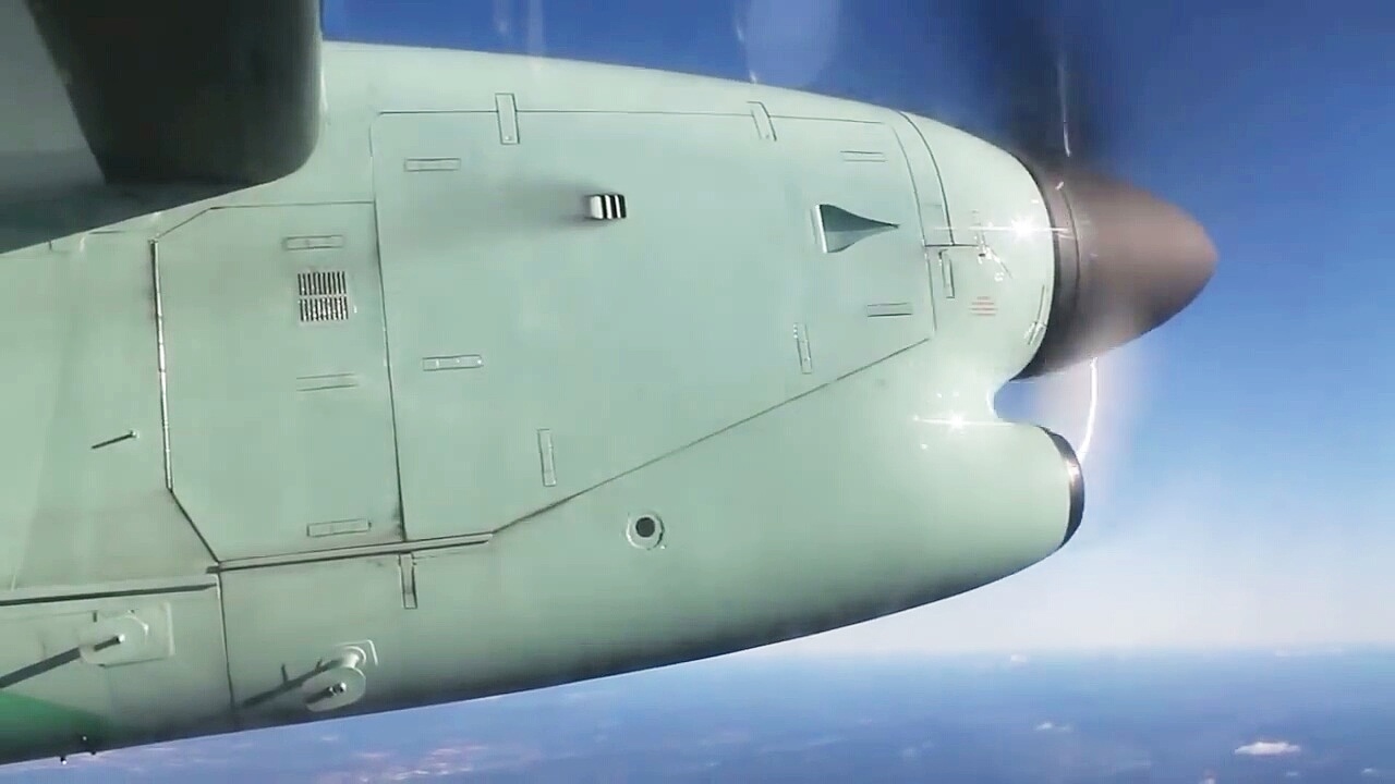 Widerøe WF328 Dash-8-300 Oslo-Gothenburg Safety, Take-off, Inflight & Landing