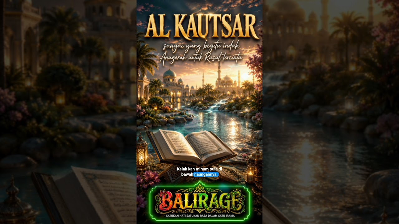 AL-KAUTSAR - ISLAMIC REGGAE | BALIRAGE VIDEO LIRIK