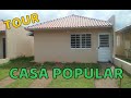 TOUR PELA MINHA CASA POPULAR | MINHA CASA MINHA VIDA | CASA VERDE E AMARELA