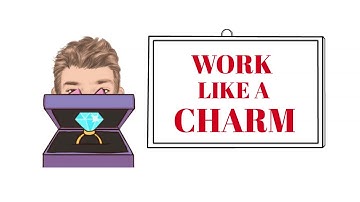 English Tutor Nick P Idioms (505) Work Like a Charm - Origin - Animated