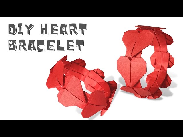 How to Make Paper Heart Ring (Folding Instruction + Video)