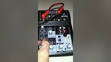Behringer Xenyx 502 Feedback Oscillations