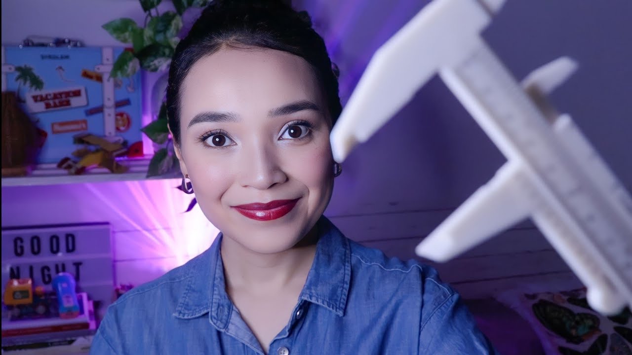 ASMR PARA DIMINUIR A ANSIEDADE | Tirando suas medidas