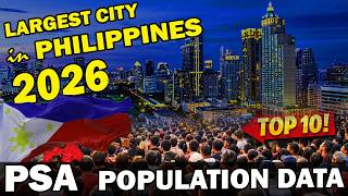 BIGGEST CITIES IN THE PHILIPPINES BY POPULATION 😱 | 2026 UPDATE
