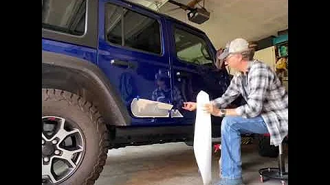 First decal install