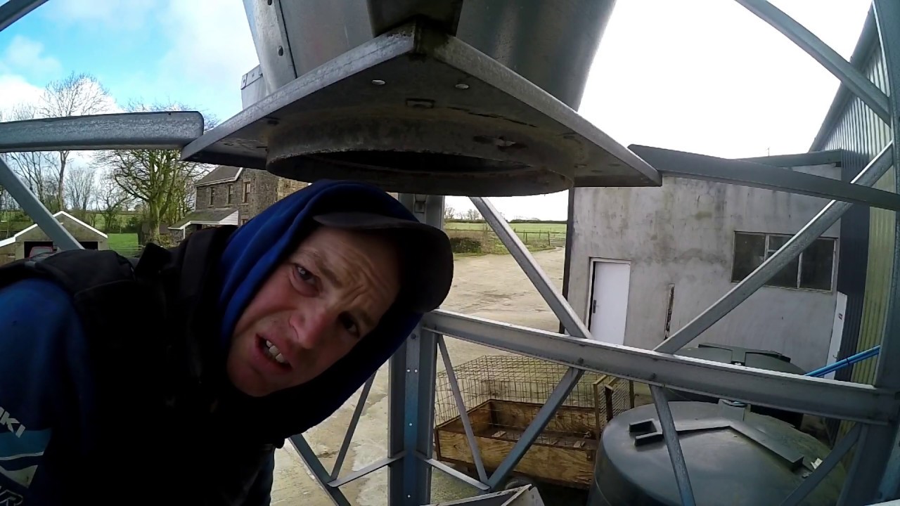 Repair on the feed bin YouTube