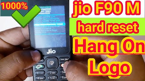 jio f90m hard reset code | jio f90m hang on logo solution | Godhaila || Hindi teach abc