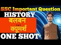From Balban To Kyumarsh: History | SSC Important Questions 2026|| ONE SHOT Class