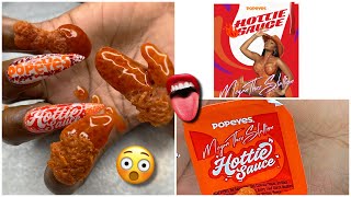 Popeyes Chicken Nails | Megan Thee Stallion Hottie Sauce | Crazy Viral Nail Art screenshot 5