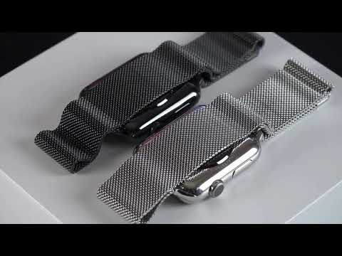 Milanese Loop Strap/Band for Apple Watch Series 7, 6, 5, 4, 3 & 2 (44mm/42mm)(40mm,38mm)