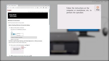 Connecting the printer and a computer - 3/4 (Windows) (TS8100 series)