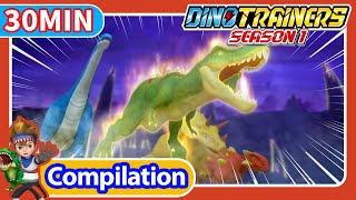 Dino Trainers S1 Compilation [23-26] | Dinosaurs for Kids | Trex | Cartoon | Toys | Robot | Jurassic
