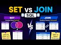 Joins VS Sets Explained #yt #motivation #it #python #programming #computer #sql #sqlserver