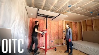 DIY Amateurs Hang Drywall Like a Pro  Home Renovation