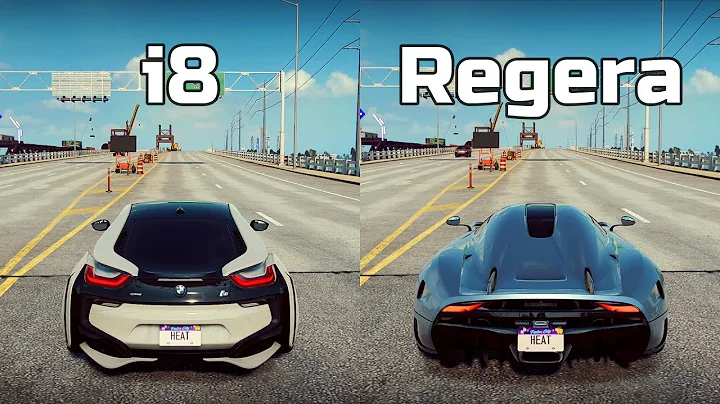 NFS Heat: BMW i8 Coupe vs Koenigsegg Regera - Drag Race