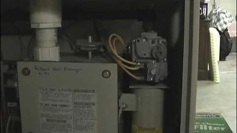 1986 lennox G14 "Pulse" furnace start-up