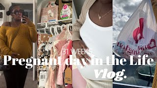 Prepare for Baby #2 Vlog [ep.1] | * 31 weeks pregnant * Nesting mode + Burlington Baby Haul 💕
