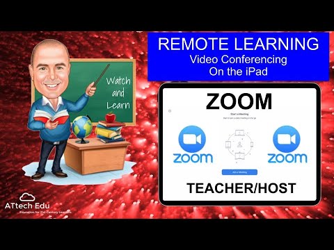 remote-learning---video-conferencing-with-zoom---using-zoom-as-a-teacher/organiser---host-a-meeting