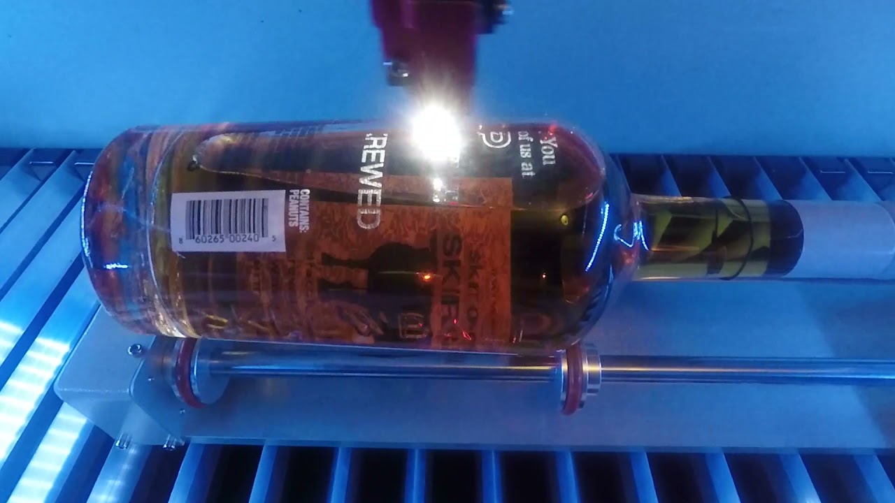 SKREWBALL Whiskey Bottle Engraving by VIP Creative