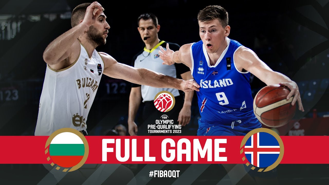 Bulgaria v Iceland | Full Basketball Game | FIBA Olympic Pre