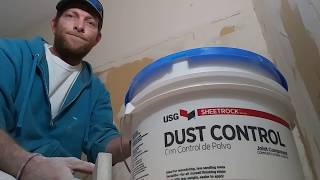 Does It Really Work - Product Review - USG SHEETROCK - Dust Control Joint Compound - From Lowes