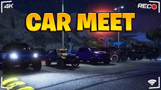 🟢LIVE! - CLEAN CAR MEET IN GTA 5 ONLINE | CRUISING AROUND THE CITY | PS4/PS5 (OLD GEN)