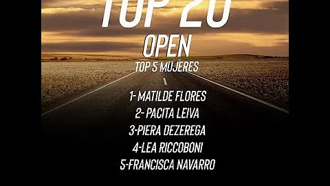 RESUMEN Top 20 Open MUJERES | Ganardora: Matilde F...
