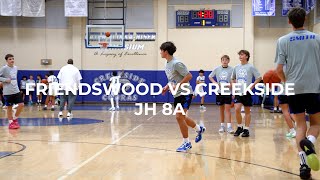 Friendswood Too Much For Creekside Texas Junior High Hoops 4418 Final
