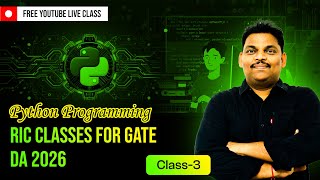 GATE DA RIC Lecture 3 - The Secret to Scoring 20-30 Marks More