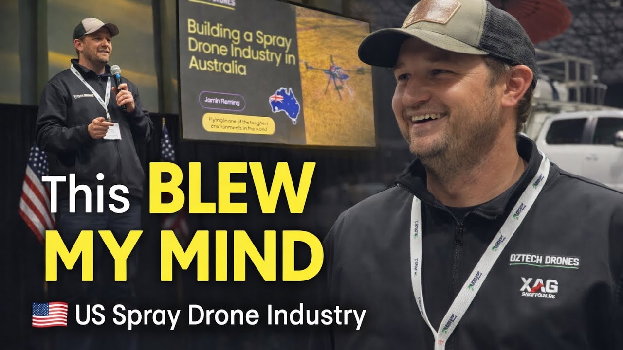 Австралия на конференции по беспилотным летательным аппаратам для опрыскивания в США
