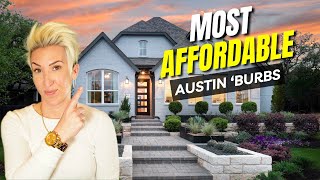 Most AFFORDABLE Suburbs Near Austin Texas! [Ranked]