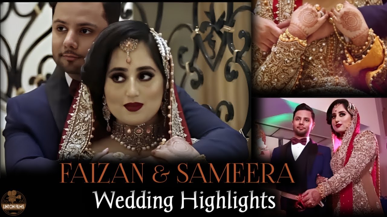 Wedding Highlights | Faizan & Sameera | Linton Films